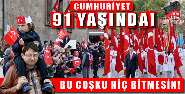 ISPARTA'DA 29 EKİM COŞKUSU