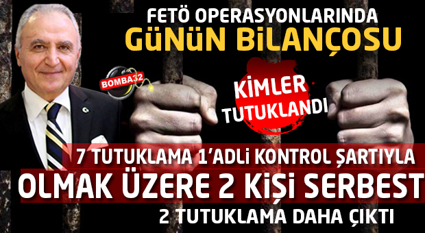 ISPARTA'DA 7 İŞ ADAMI TUTUKLANDI!