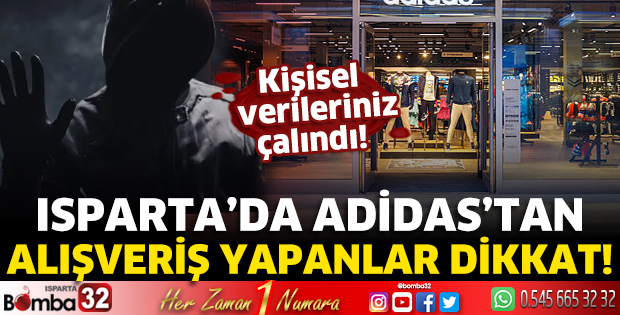 Isparta'da Adidas'tan alışveriş yapanlar dikkat! 