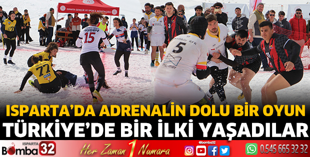 Isparta'da adrenalin dolu bir oyun