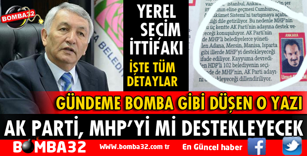 ISPARTA'DA AK PARTİ, MHP'Yİ Mİ DESTEKLEYECEK