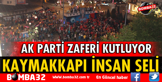 ISPARTA'DA AK PARTİ ZAFERİNİ İLAN ETTİ