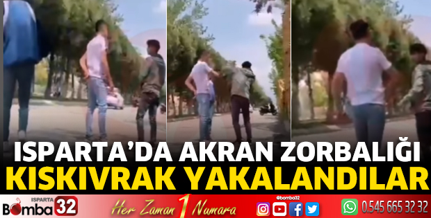 Isparta'da akran zorbalığı