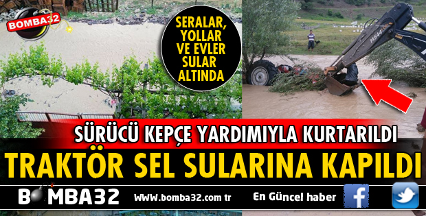 ISPARTA'DA AKSU KARAĞI KÖYÜ'NDE SAĞANAK YAĞMUR SELE NEDEN OLDU