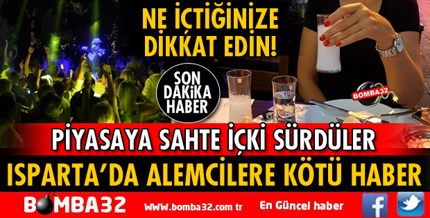 ISPARTA'DA ALEMCİLER DİKKAT!