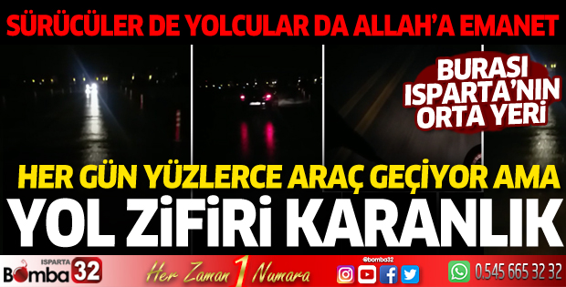 Isparta'da Allah'a emanet yolculuk