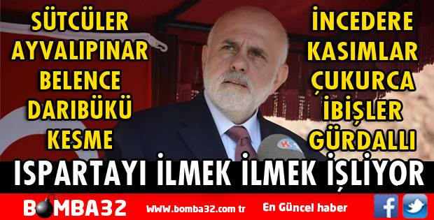 ISPARTA'DA ASFALT SEFERBERLİĞİ