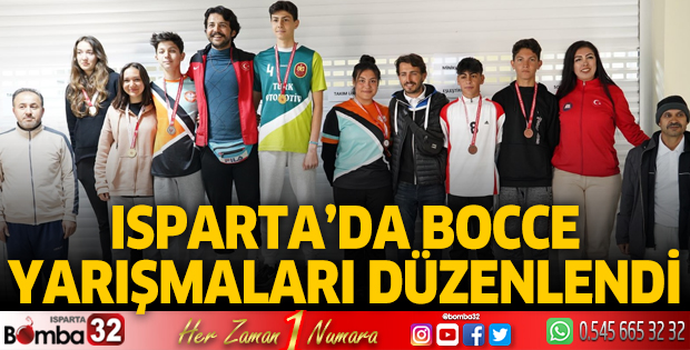 Isparta'da Bocce yarışmaları düzenlendi