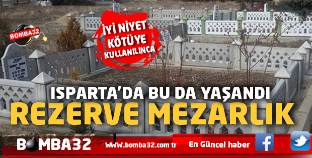 ISPARTA'DA BU DA YAŞANDI  