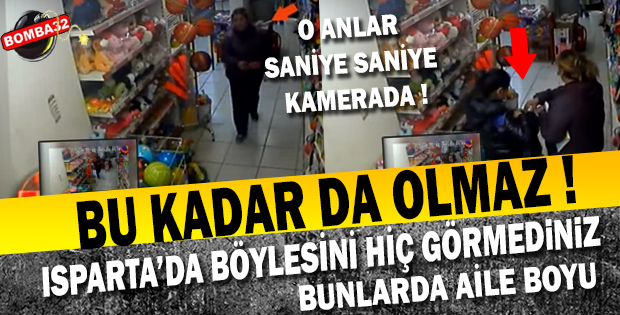 ISPARTA'DA BU KADAR DA OLMAZ DEDİRTEN OLAY !