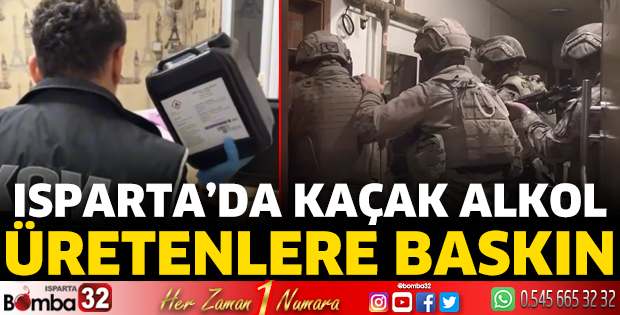 Isparta'da Çengel-7 operasyonu