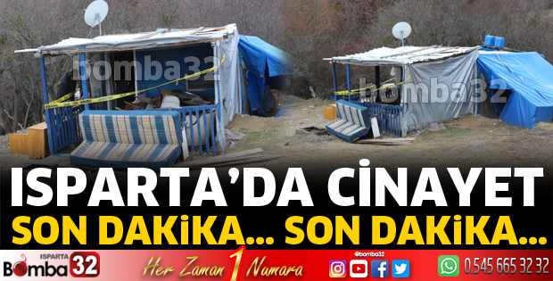 Isparta'da cinayet