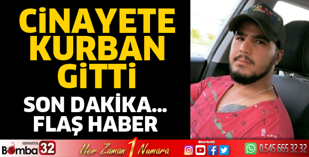 Isparta'da cinayet