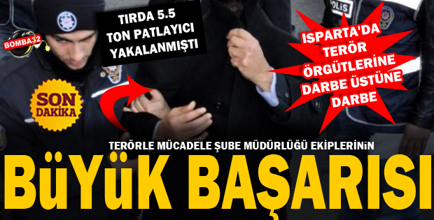 ISPARTA'DA  DARBE ÜSTÜNE DARBE