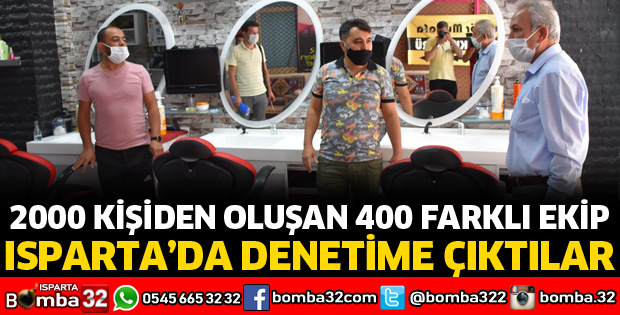 ISPARTA'DA DENETİMLER ARTTI