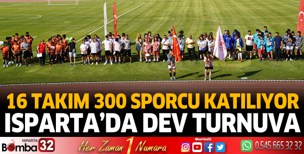 Isparta'da dev turnuva
