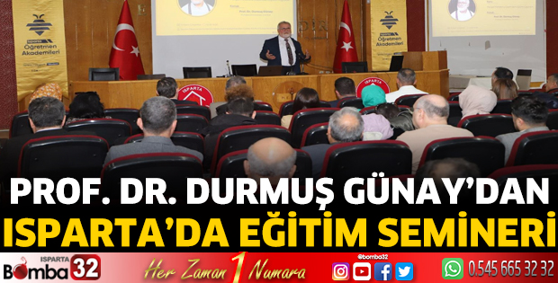 Isparta'da eğitim semineri