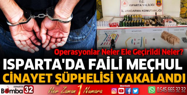 Isparta'da faili meçhul cinayet aydınlatıldı