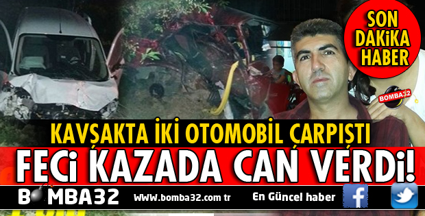 ISPARTA'DA FECİ KAZADA CAN VERDİ!
