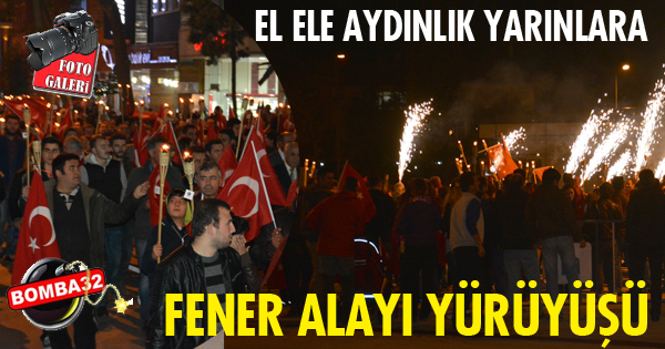ISPARTADA FENER ALAYI  YÜRÜYÜŞÜ