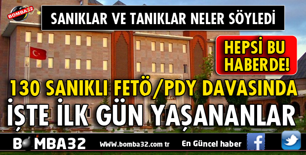 ISPARTA'DA FETÖ/PDY DAVASINDA GÜN BOYU YAŞANANLAR