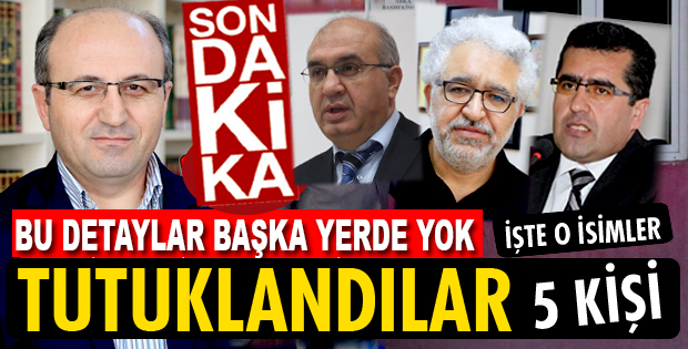 ISPARTADA  FETÖ/PDY OPERASYONUNDA 5 KİŞİ TUTUKLANDI