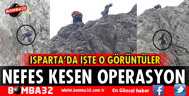 ISPARTA'DA FİLM GİBİ KURTARMA OPERASYONU