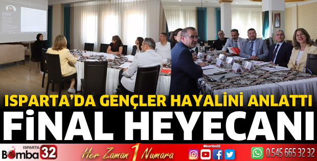 Isparta'da gençler hayalini anlattı