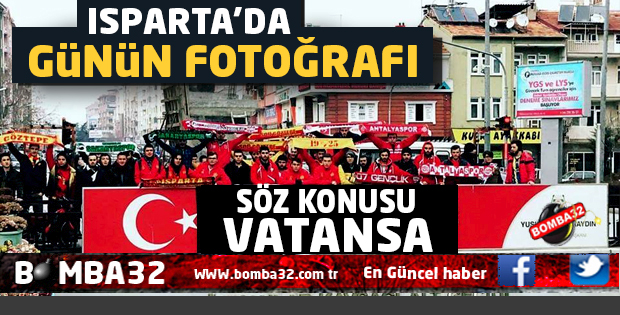 ISPARTA'DA GÜNÜN FOTOĞRAFI ! 