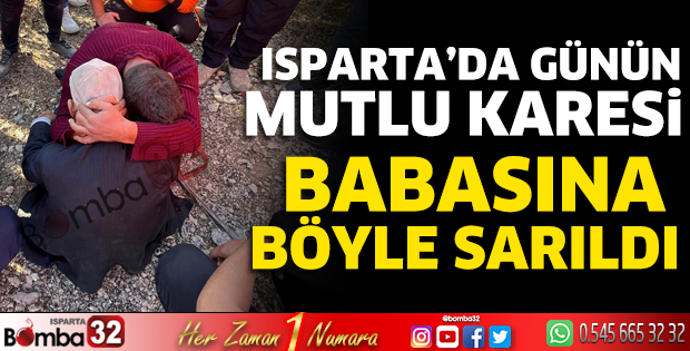 Isparta'da günün mutlu karesi