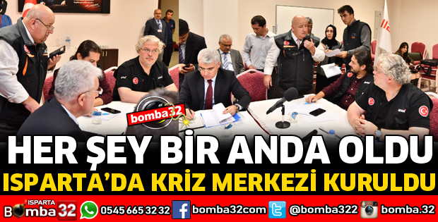 ISPARTA'DA HABERSİZCE GERÇEKLEŞTİRİLDİ