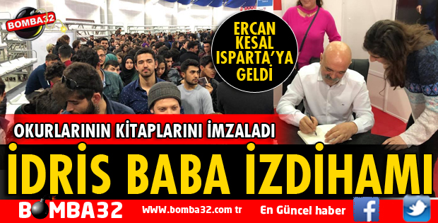ISPARTA'DA İDRİS BABA İZDİHAMI!