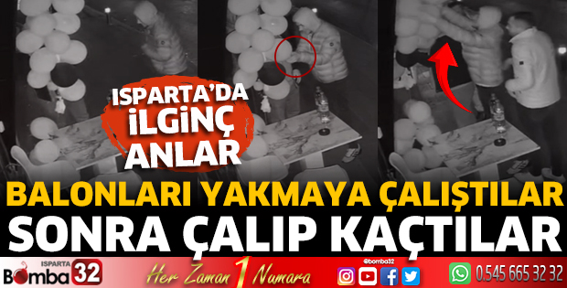 Isparta'da ilginç anlar