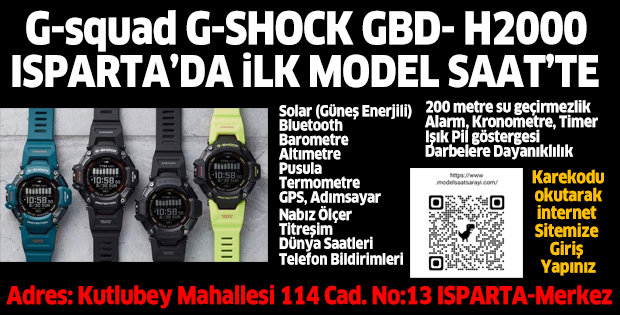 Isparta'da ilk Model Saat'te