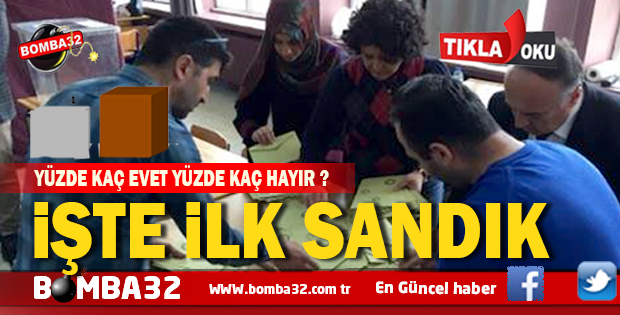 İŞTE İL MERKEZİ SONUCU