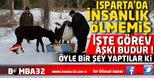ISPARTA'DA İNSANLIK ÖLMEMİŞ DEDİRTEN OLAY 