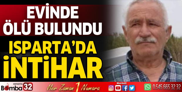 Isparta'da intihar