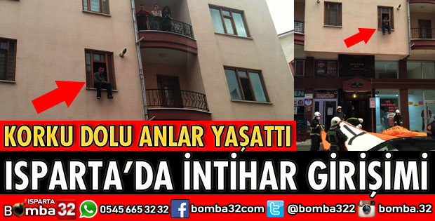 ISPARTA'DA İNTİHAR GİRİŞİMİ