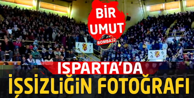 ISPARTA'DA İŞSİZLİĞİN FOTOĞRAFI