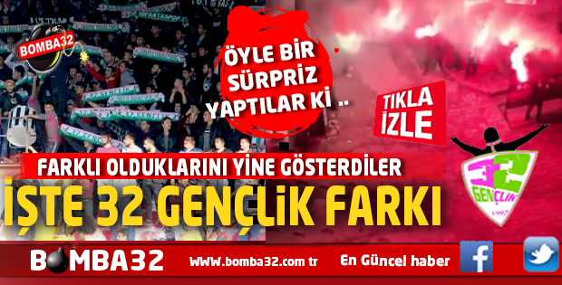 İŞTE YİNE 32 GENÇLİK FARKI !