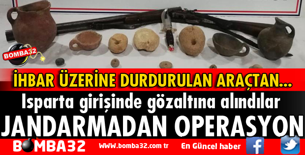 ISPARTA'DA JANDARMADAN OPERASYON