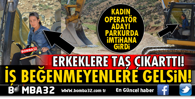 ISPARTA'DA KADIN OPERATÖR ADAYI MÜLAKATA GİRDİ