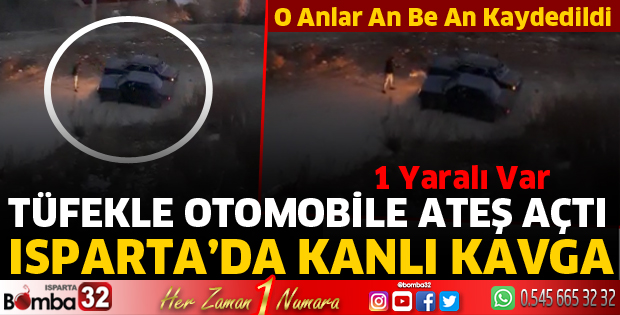 Isparta'da kanlı kavga