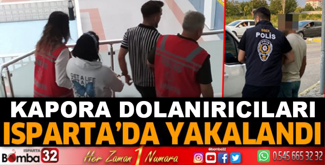 Isparta'da Kapora operasyonu
