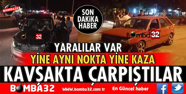 ISPARTA'DA KAZA 4 YARALI VAR