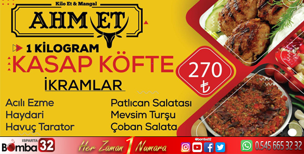 Isparta'da Kilo ile Köfte Dönemi Başladı