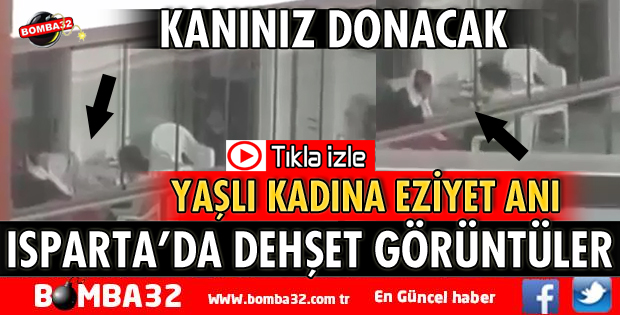 ISPARTA'DA KORKUNÇ GÖRÜNTÜLER