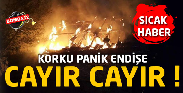 ISPARTA'DA KORKUTAN OLAY 