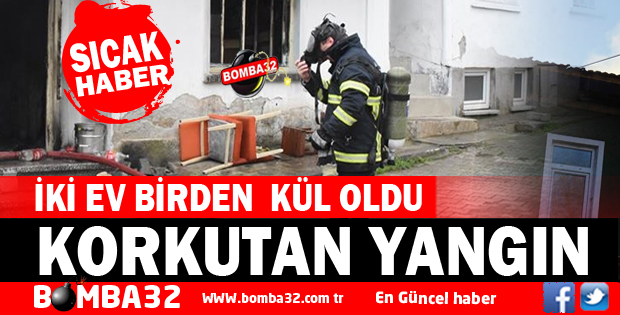 ISPARTA'DA KORKUTAN YANGIN  