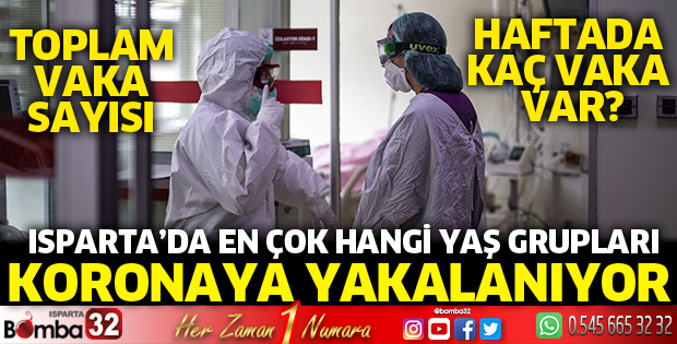 Isparta'da koronavirüste son durum